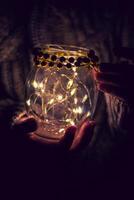 Lights in a vessel fairy tale miracle child photo