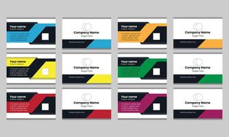 Business card design vector