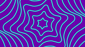 a purple and green striped background with wavy lines video