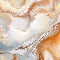 AI generated colorful marble background, close-up, marble design photo