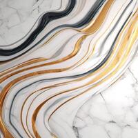 AI generated colorful marble background, close-up, marble design photo