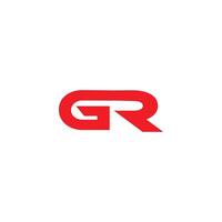 GR Creative logo And  Icon Design vector