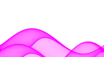 mooi abstract roze Golf vorm dynamisch helling ontwerp PNG transparant achtergrond