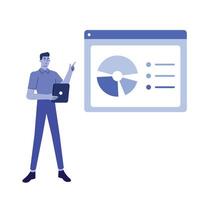 Data Analysis illustration vector