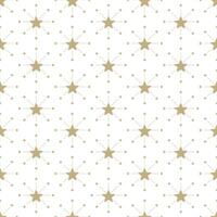 Twinkle gold baby seamless pattern with  star vector