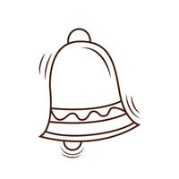 The Illustration of Christmas Bell vector