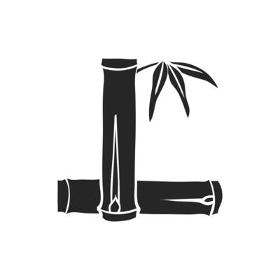 Hand drawn Bamboo vector illustration