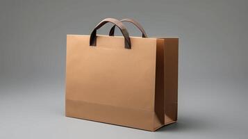 AI generated container package with handle ai generated photo