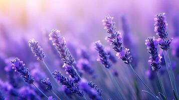 ai generado olor lavanda flor ai generado foto