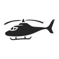 mano dibujado helicóptero vector ilustración