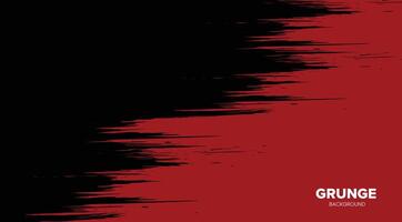 Red and Black Abstract Grunge Background vector