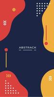 abstrack antecedentes vertical minimalista vector