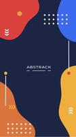 Abstrack background vertical minimalist vector