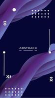 Abstrack background vertical minimalist vector