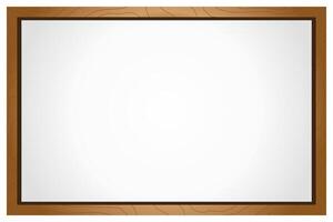 Frame with Wood texture vector