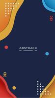 Abstrack background vertical minimalist vector