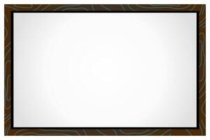 Frame with Wood texture vector