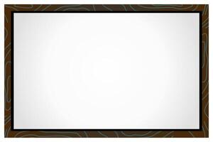 Frame with Wood texture vector