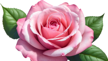 ai generato rosa fiori acquerello png