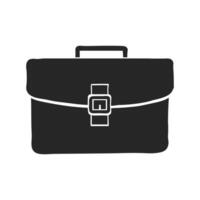 Hand drawn Briefcase vector illustration