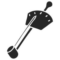 Hand drawn torque wrench vector illustration