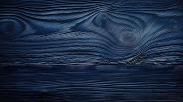 AI generated texture navy blue wood ai generated photo