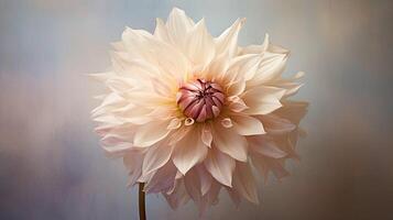 AI generated nostalgic vintage flower ai generated photo