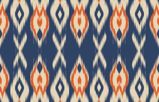 Ethnic abstract ikat art. Aztec ornament print. geometric ethnic pattern seamless  color oriental.  Design for background ,curtain, carpet, wallpaper, clothing, wrapping, Batik, vector illustration.