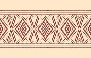 Ethnic abstract ikat art. Aztec ornament print. geometric ethnic pattern seamless  color oriental.  Design for background ,curtain, carpet, wallpaper, clothing, wrapping, Batik, vector illustration.