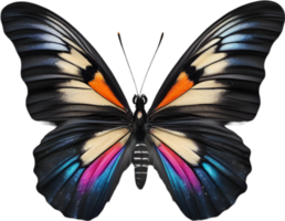 AI generated Colorful and elegant butterfly image. png