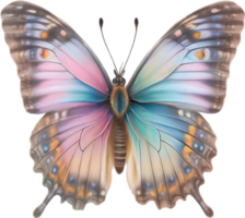 AI generated Colorful and elegant butterfly image. png