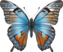 AI generated Colorful and elegant butterfly image. png