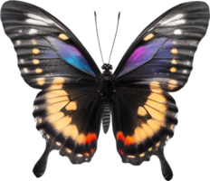 AI generated Colorful and elegant butterfly image. png