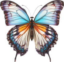 AI generated Colorful and elegant butterfly image. png