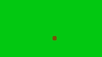 question mark animation with green screen video