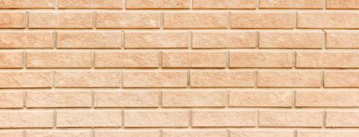 seamless red bricks wall pattern. Orange brick texture photo