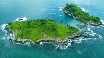 ai generado isla zumbido naturaleza fotografía foto