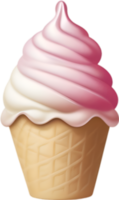 ai generado helado icono, un linda vistoso helado icono. png