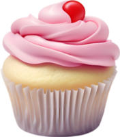 AI generated Cupcake icon, a cute colorful Cupcake icon. png