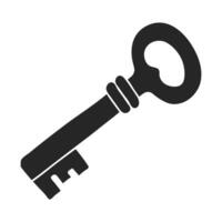 Hand drawn key vector illustration