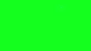 Lightning Strikes the Ground on Green Screen Background - Free video