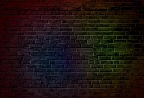 wall brick background for design photo