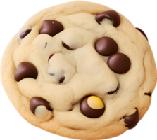 AI generated Chocolate Chip Cookies icon, a cute colorful Chocolate Chip Cookies icon. png