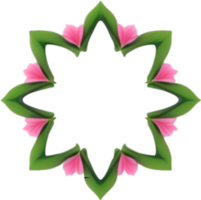 ai generiert Blume Symbol, Nahansicht von ein süß bunt Blume Symbol. png