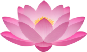 AI generated Flower icon, close-up of a cute colorful flower icon. png