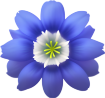 ai generado flor icono, de cerca de un linda vistoso flor icono. png