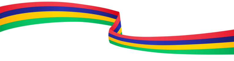 Maurícia bandeira onda png