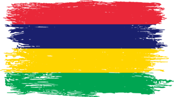 Mauritius vlag borstel png