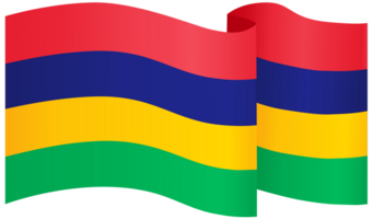 mauritius bandiera onda png