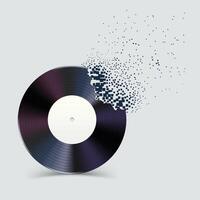 music plate explosion vector